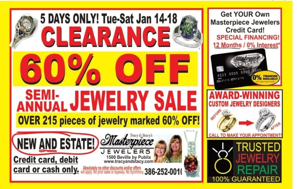 Visit the best Daytona Beach jewelry store for a great sale!